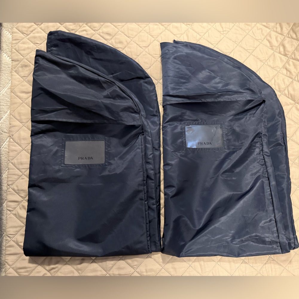 Prada Midnight Blue Garment Bag